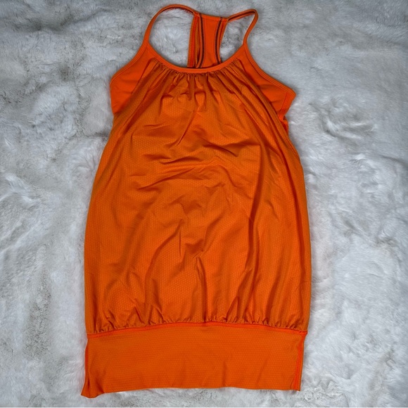 Lululemon No Limits Orange Tank Top - Picture 4 of 9